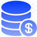 Paying Database Icon