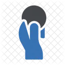 Paying Hand Bitcoin Icon