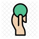 Paying Hand Bitcoin Icon