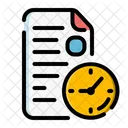 Paylater Time Clock Icon