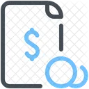 Payment Check List Document Icon