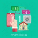 Payment Exchange Home Icon