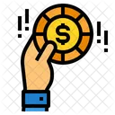 Money Payment Hand Icon