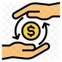 Payment Money Hands Icon