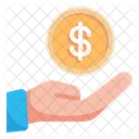 Payment Hand Coin Icon