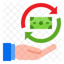 Payment Cash Hand Icon