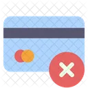 Payment Credit Card Failed Icon
