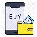 Buy Cryptocurrency Ecommerce Icon