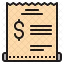Payment Bill  Icon