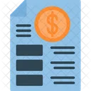 Payment Bill Bill Financial Document Icon