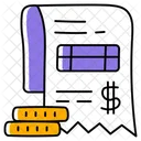 Finance Illustration Online Icon