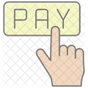 Payment Button Lineal Color Icon Icon