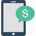 Payment Chat Banking Mobile Icon