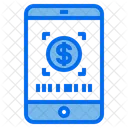 Smartphone Code Payment Icon