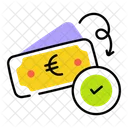 Payment Done Payment Completed Euro Payment Icon