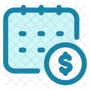 Payment Day Calendar Date Icon