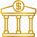 支払い預金、銀行預金、取引 アイコン