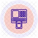 Payment Deposit Line Icon Icon