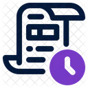 Payment History Record Transaction Icon