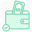 Payment History Duotone Line Icon Icon