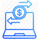 Payment Money Laptop Icon