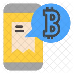 Payment in Bitcoin  Icon