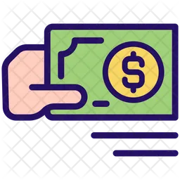 Payment in cash  Icon