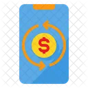 Money Exchange Smartphone Icon