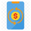 Money Exchange Smartphone Icon
