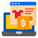 Reciept Ecommerce Shopping Icon