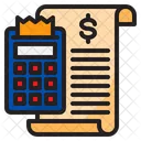 Payment Receipt Reciept Accounting Icon