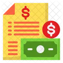 File Receipt Bill Icon