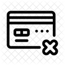 Payment Rejected Rejection Reject Icon