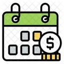 Payment Schedule Pay Schedule Planner Icon