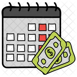 Payment Schedule  Icon