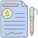 Payment Settlement Lineal Color Icon Icon