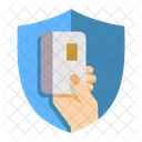 Payment Shield Fraud Protection Secure Icon