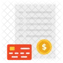 Payment Slip  Icon