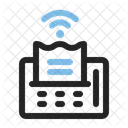 Payment Terminal Wireless Cashless Icon