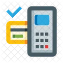 Payment Terminal Credit Card Wireless Icon