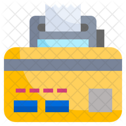 Payment Terminal Icon - Download in Flat Style