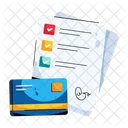 Payment Terms Card Payment Payment Agreement Icon