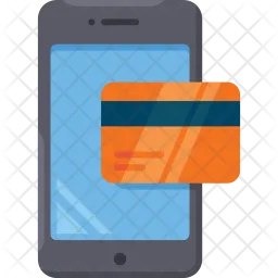 Payment through Mobile  Icon