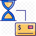 Moneym Payment Time Credit Card Icon