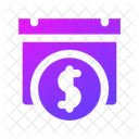 Payment Time Tax Bill Receipt Icon