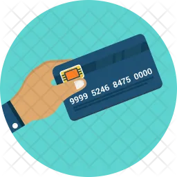 Payment via card  Icon