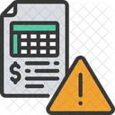 Payment Warning  Icon