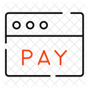 Payment Website  Icon