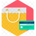 Shopping Credit Card Cart Icon