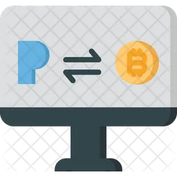 Paypal To Bitcoin  Icon